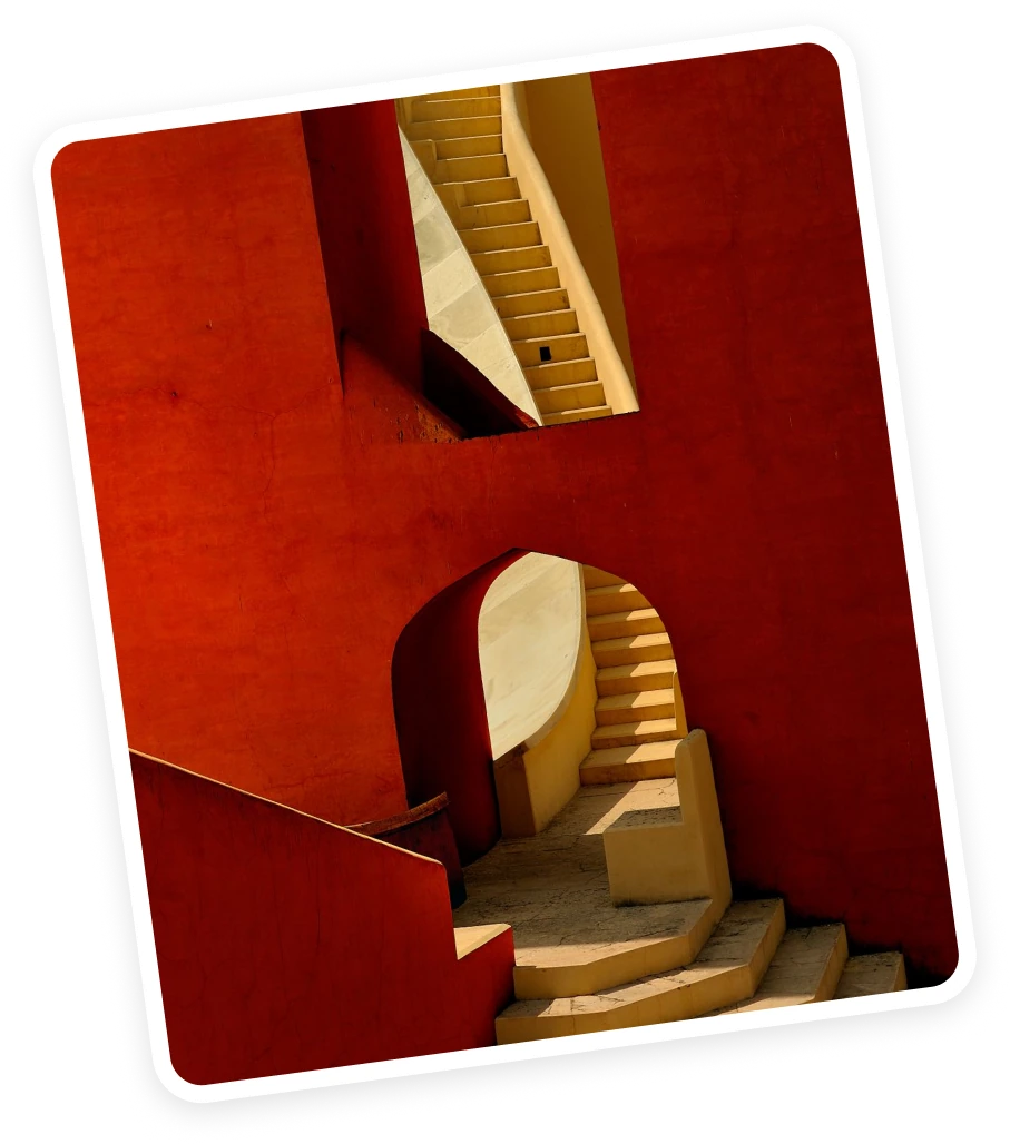 Jaipur Red Architectural Heritage